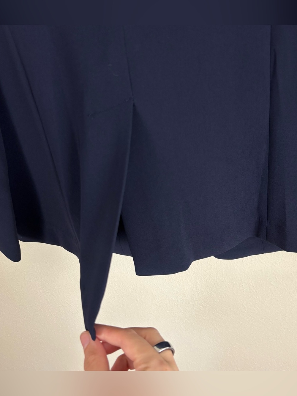 Talbots Blazer Women’s Size 10 Easy Travel One Button In Navy Classic - Picture 7 of 7